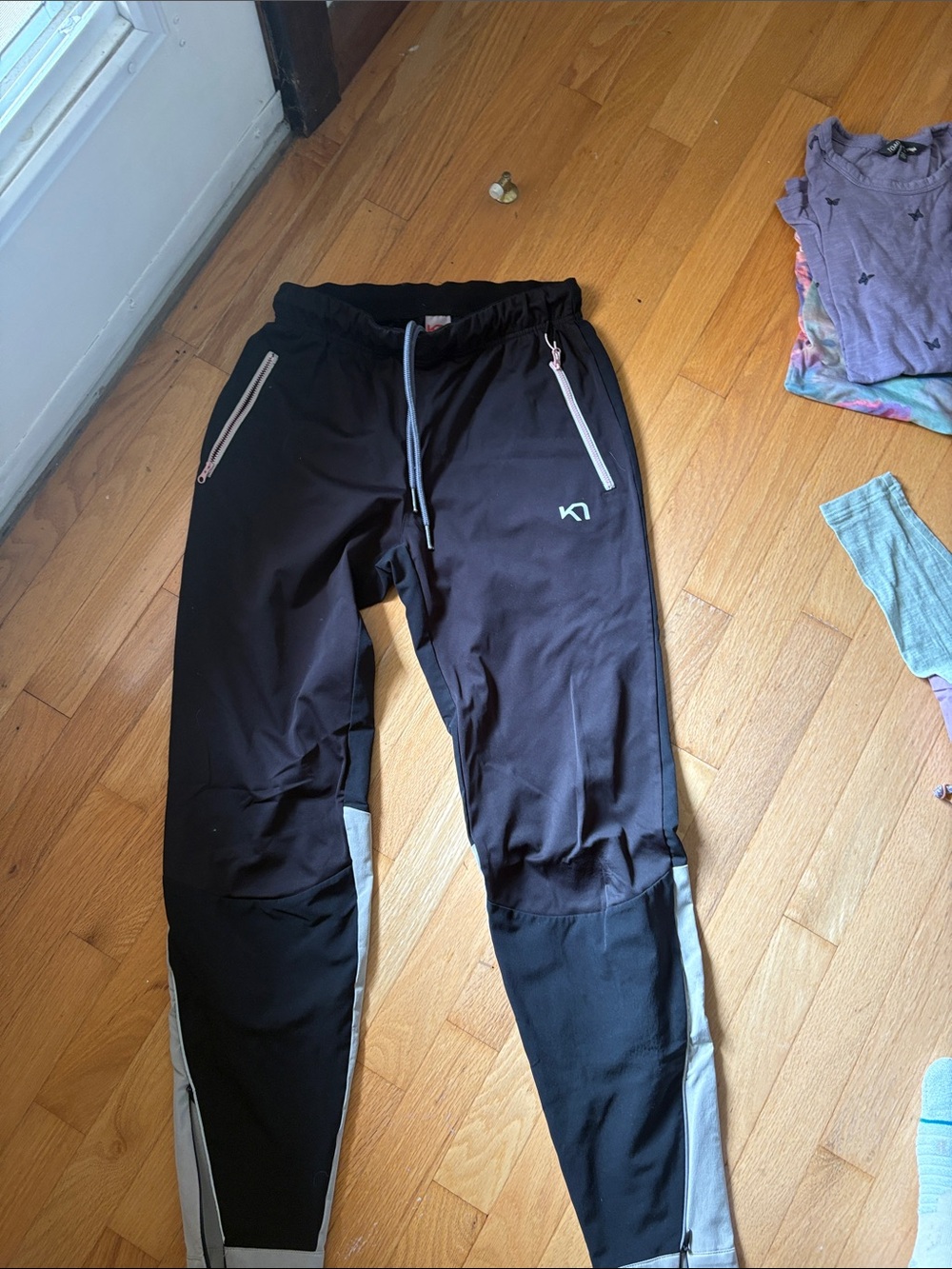 Kari Traa Women’s Black Active Jogger Bottoms